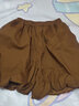 G.duck童装女童套装夏款儿童衣服中大童夏季新款衬衫短裤两件套女孩衣服 咖色【飞袖款】 170 尺码15~16岁【160-170cm】cm 实拍图
