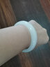 爵玉堂 玉手镯女款 羊脂级玉镯子方解石玉送妈妈送女友玉器手环 带证书 57-58 适合100-120斤 实拍图