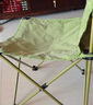 牧高笛（MOBIGARDEN）折叠椅 户外露营便携式折叠椅迷你靠背椅休闲钓鱼椅 冬竹青 实拍图