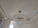 葵兴 客厅吊灯奶油风轻奢水晶灯现代简约大气餐厅卧室灯广东中山灯具 套餐11：三室两厅-三色 实拍图