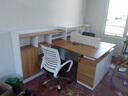 丞懿家具办公家具职员办公桌椅组合屏风员工工位简约现代卡座电脑桌椅套装 固定柜另购一个 实拍图