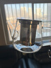 金灶（KAMJOVE）耐热玻璃泡茶壶花茶壶飘逸杯304不锈钢内胆泡茶器办公室茶具茶壶 A-05【450ml】 实拍图