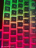 风陵渡F102低音有线无线键盘机械手感游戏办公专用电脑笔记本打字外接电竞拼色键盘 F102奶油蜜橙-无光-有线 实拍图