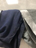 CaratKiss情人节礼物送男友内裤男士纯棉平角裤休闲大码透气四角裤头礼盒装 黑色+深蓝+深灰+浅灰 4条 3XL （171-210斤） 实拍图