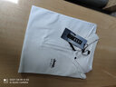 JEEP SPIRIT吉普短袖T恤男polo半袖新款男士夏季t恤衫商务休闲翻领上衣体恤纯 T118 白色 L (110-125斤) 实拍图