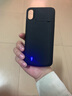 阿木木严选【直营正品】适用苹果超薄充电宝背夹式电池iphone迷你小巧手机壳移动电源plus便携迷你 苹果XSmax磨砂黑大容量 实拍图