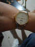 KASSAW瑞士认证卡梭名表手表男女全自动机械表进口机芯防水夜光情侣手表 间金白面-简约单日历-女款876 实拍图