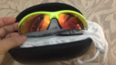 博铌斯高清镀膜运动跑步眼镜马拉松男女超轻量防风骑行太阳镜 户外装备 PX002-06黑红镀膜镜片 实拍图