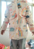 G.DUCKKIDS儿童羽绒服女童中长款2025新款韩版小女孩中大童加厚冬装保暖外套 彩虹粉色 140 cm 实拍图