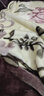 南极人（Nanjiren） 拉舍尔毛毯被盖毯冬季加厚双层婚庆超柔保暖单双人被子绒毯子 657豆沙灰 150*200cm约4斤 实拍图