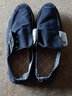 红青百年老北京布鞋男帆布鞋夏季透气吸汗轻便软底工作鞋百搭中老年爸爸鞋 蓝色 43 实拍图