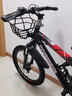 永久（FOREVER）永久儿童自行车永久自行车儿童 自行车3-6岁折叠自行车儿童单车 14寸高配银|折叠+车筐+货架+礼包 实拍图