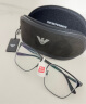 Emporio Armani阿玛尼眼镜架男士全框商务休闲眉线框方框可配近视度数0EA1146D 晒单实拍图