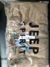 JEEP SPIRIT 吉普棉衣男 棉服加绒加厚男士秋冬休闲羊羔绒夹克衫潮牌连帽工装御寒保暖外套男 驼色 XL 实拍图