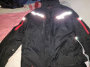 MOTO-BOY骑行服男摩托车衣服冬赛车机车服套装骑行裤防风防水防摔摩旅四季 J07上衣黑色 3XL 实拍图