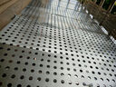 左然超厚包边304不锈钢冲孔板防盗窗垫板阳台防护网窗台防漏网防护栏 标准 双面折边0.8厚长100厘米宽50厘米 实拍图