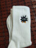 南极人（Nanjiren）5双装白色中筒袜子男士秋季棉袜刺绣运动篮球袜长筒长袜夏季冬季 晒单实拍图