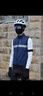 沃萨维（WOSAWE） 公路车骑行服秋冬抓绒保暖透气防风防泼水反光弹力骑行马甲背心 武士-宝蓝色 保暖摇粒绒 XL (适合75-85公斤) 实拍图