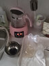 美菱（MeiLing）恒温水壶恒温壶婴儿调奶器多功能婴儿冲泡奶粉热水壶温奶器暖奶器 【推荐】粉色 1300ml +暖奶篮炖盅 实拍图
