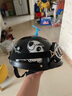 AD新国标A类电动车头盔3C认证国标男女士夏季防晒电瓶车安全帽男款四季通用轻便骑行半盔可爱哈雷盔 3C【亮机熊】黑茶镜 实拍图