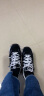 斯凯奇（Skechers）D'LITES复古潮流时尚休闲亮片厚底增高熊猫鞋 11916 黑色/白色/BKW 37 实拍图