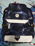 帆特西潮流初中高中大学生书包男士减负双肩包大容量背包15.6英寸电脑包 印象蓝 小号 实拍图