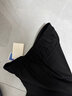卡度顿裤子男春夏新款潮流垂坠感西裤男韩版纯色阔腿休闲直筒宽松西装裤 黑色 L 实拍图