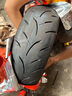 玛吉斯S98/ST摩托车轮胎半热熔踏板运动防滑12寸轮胎电动车真空外胎plus 复合热熔S98ST:130/70-13 实拍图