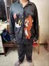 雅鹿春秋季男睡衣长袖长裤学生卡通加大码青少年男士男式冬家居服套装 9901男 XL (125-150)斤 实拍图