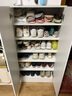 徕小象 欧式鞋柜现代家用门口入户玄关大容量实木架橱收纳轻奢 欧式120*60两门六层暖白色 实拍图