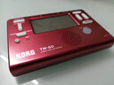 科乐格（KORG） *TM60节拍器 管乐提琴吉他校音器 TM-50升级 调音器日本 TM-60C 红色+赠品 实拍图