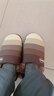 惠夫人 秋冬季棉拖鞋全包跟厚底可爱保暖鞋防滑家居男女情侣棉鞋 甜筒全包 咖啡 40-41 【适合39-40码】 实拍图