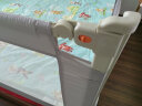M-CASTLE婴儿床围栏宝宝床上防摔护栏儿童床边防掉床挡板防夹伤无缝防窒息 小熊 单面装 1.8米 实拍图