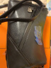 袋鼠卡拉品牌真皮斜挎女包包牛皮2024新款中年妈妈软皮包大容量女式单肩包 黑色（配礼盒+手包卡包） 晒单实拍图