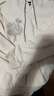 菲妮迪（FINITY）品牌连帽卫衣冬季简约风设计感绣花显瘦套头上衣女 米色 XL 晒单实拍图