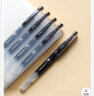 晨光(M&G)文具黑色0.5mm学生速干中性笔 大容量全针管签字笔 软握办公水笔 12支/盒AGPC2101 实拍图
