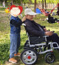 迪护 电动轮椅老人全自动越野轻便可折叠旅行便携式小巧家用双人老年代步电动车可上楼飞机可后全躺带坐便器 晒单实拍图