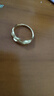 周大生黄金麦浪足金戒指女足金活口戒指结婚送女友送女友新年礼物 麦浪足金戒指-【可调节】 2.19g 实拍图
