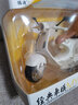 卡威（KIV）摩托车玩具男孩仿真合金机车模型赛车儿童小汽车六一儿童节礼物 踏板摩托车 米白色【盒装】 实拍图