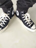 匡威（Converse）秋冬季鞋女鞋1970sAllStar情侣鞋三星标休闲鞋板鞋帆布鞋162050C 162050C 1970S黑色高帮/主推款 37.5 实拍图