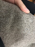 无印良品 MUJI 男式 美利奴羊毛 中针距 圆领毛衣 长袖针织衫 M9AA001 米色 L 实拍图