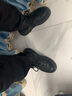 声猴配马丁靴裤子男高街ins宽松大码哈伦潮流运动阔腿九分韩版工装日 黑色 4XL(175-200斤) 实拍图
