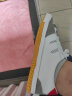 双星八特男女工作排球透气跑步训练牛筋底平底足球中考体育考试用鞋拔河鞋 白排球 38 （运动鞋39） 实拍图