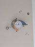 美世达钟表装饰挂钟客厅简约北欧创意现代挂墙艺术时尚网红家用大气时钟 小号：35*58（表盘20）cm 实拍图
