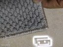 布迪思新西兰羊毛地毯客厅卧室纯色轻奢高级感沙发茶几可定制家用大面积 绅士灰【羊毛】 160cm*230cm 实拍图