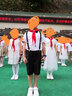 云凝裳儿童礼服男六一儿童节短裤背带套装学生合唱演出服花童礼服男夏韩 白色短袖+黑短裤+背带+黑色领结 140 实拍图