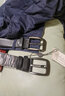金利来（Goldlion）皮带男士真皮针扣新款潮流头层牛皮高档品牌商务休闲百搭裤腰带男 黑色扣头-黑色带身 110cm 实拍图