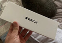 Apple Watch SE  智能手表GPS + 蜂窝款44毫米银色铝金属表壳风暴蓝色运动型表带M/L 健康手表MRHK3CH/A 实拍图