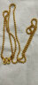 梦金园母亲节礼物 黄金项链 圆珠足金项链小金珠经典珠链送女友 47cm 约8.55g 晒单实拍图