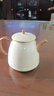 陶迷（TAOMI）茶壶单壶陶瓷泡茶壶家用白瓷汝窑开片可养功夫茶具茶水分离沏茶壶 黄汝窑汉峰壶 250ml 101mL(含)-200mL(含) 实拍图